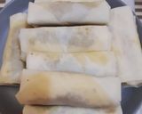A picture of step 3 of Sweet Chocolate roll.
