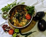 A picture of step 4 of Dahi waly bengun.