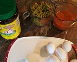 Foto del paso 1 de la receta: Huevo con nopales en salsa de jitomates cocidos