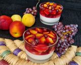 عکس مرحله 1 از دستور دسر میوه ای با شیر نشاسته