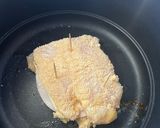 Foto del paso 2 de la receta: Librito de panga rebozada con pavo y queso en freidora de aire