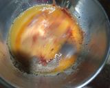 A picture of step 5 of Andey wala gosht.
