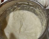 A picture of step 2 of Dahi bhalla.