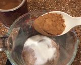 A picture of step 4 of Double chip walnut mug cake.