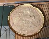 Une image de l'étape 10 de Flan pâtissier à la compote de prunes et pêches.