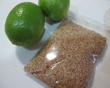 A picture of step 1 of Homemade Lemon Aiyu Jelly - No Hand Kneading, Just a Blender!.