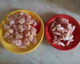 Füstölt sajtmártásban sült cukkinis csirkefalatok recept fázis 1 fotója