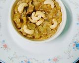 A picture of step 3 of Kaddu ka halwa.