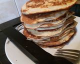 Φωτογραφία βήματος 4 της συνταγής Αφράτα pancakes μπανάνα