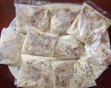 Hình bước làm 3 của món Chuối ép