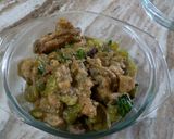 A picture of step 15 of Gandhoraj chicken.