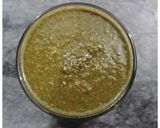 A picture of step 3 of Kabab wali Chutney (coriander and mints ki chutney).
