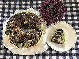 Bolu Marmer putih telur 3 rasa kukus