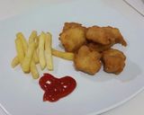 Foto langkah ke 8 dari resep Ikan Kriuk Dadakan tanpa Telur.