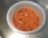 Une image de l'étape 2 de Courgette au persil et beurre de chorizo.