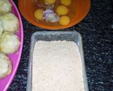 A picture of step 6 of Stuffed Golden Yam Ball's.
