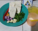 Foto langkah ke 1 dari resep Perkedel Tahu pedas.