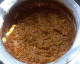 A picture of step 7 of Baingan bharta.