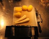 Foto del paso 1 de la receta: Papas gratinadas con salmon a la DOWNWIND
