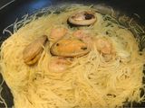 Mussels Shrimps with Egg Sour Fried Rice Noodles