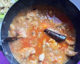 Foto langkah ke 4 dari resep Jangan Lombok Ayam dan Tempe.