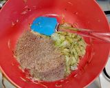 Cukkini tócsni sütőben sütve recept fázis 2 fotója