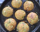 A picture of step 3 of Mix veg besan appam.