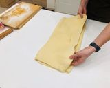 Vajas leveles tészta (tojásmentes) recept fázis 12 fotója