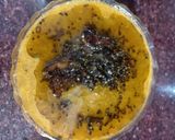 A picture of step 4 of Ghiya peel chutney.