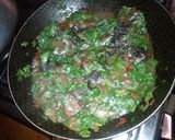 A picture of step 5 of Spinach sauce.