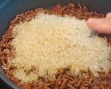 Foto del paso 2 de la receta: Pimientos rellenos de arroz y carne al horno
