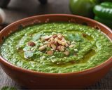 Foto del paso 3 de la receta Pollo en salsa verde con almendras