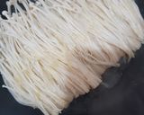 Foto langkah ke 3 dari resep Paengibeoseot Bokkeum (팽이버섯 볶음) Tumis Jamur Enoki Korea.
