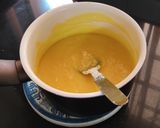 A picture of step 3 of White Chocolate mousse.