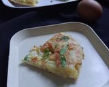 Foto langkah ke 7 dari resep Tortilla de Patatas (Telur dadar Spanyol).