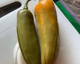 Foto del paso 1 de la receta: Rajas para la torta!