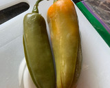 Foto del paso 1 de la receta: Rajas para la torta!