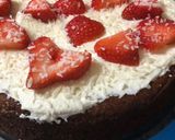 Φωτογραφία βήματος 9 της συνταγής Ricotta lemon coconut strawberry cake