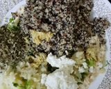 A picture of step 2 of Quinoa power.