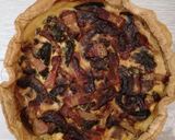 Foto del paso 3 de la receta: Tarta champiñones-Kale-tocino
