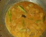 A picture of step 3 of Drumstick Posto Aloo.