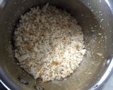 A picture of step 3 of Paneer pattice.