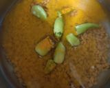 A picture of step 2 of Pappu chaaru.
