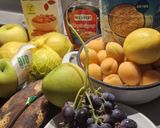 Rakott, gyümölcsös zabpehely (vegán) recept fázis 1 fotója