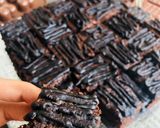 A picture of step 4 of One-bite Brownies.