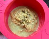 Foto langkah ke 5 dari resep MPASI 6m menu lengkap - bubur opor ayam.