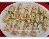 Foto del paso 6 de la receta: Espárragos rellenos de salmón ahumado