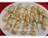 Foto del paso 6 de la receta: Espárragos rellenos de salmón ahumado