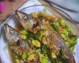 Tumis Ikan Layang Cabe Hijau langkah memasak 8 foto