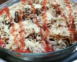 A picture of step 8 of Pasta and minced meat casserole#oneafrica #recipemarathon.
